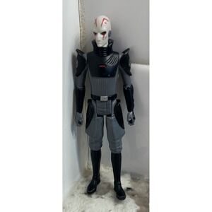 Hasbro Star Wars Rebels Grand Inquisitor 3.75 Inch Action Figure 2014 Grey Black